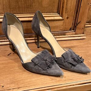 J. Crew Elsie Suede D’Orsay pump